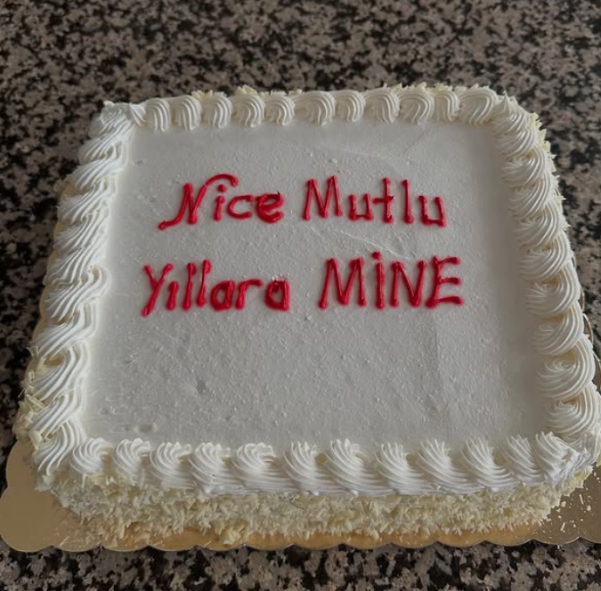 4 Kişilik Mini Kutlama Pastası